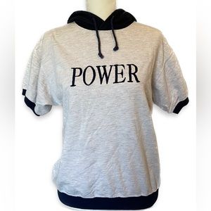 90’s Y2K Short Sleeve Hoodie